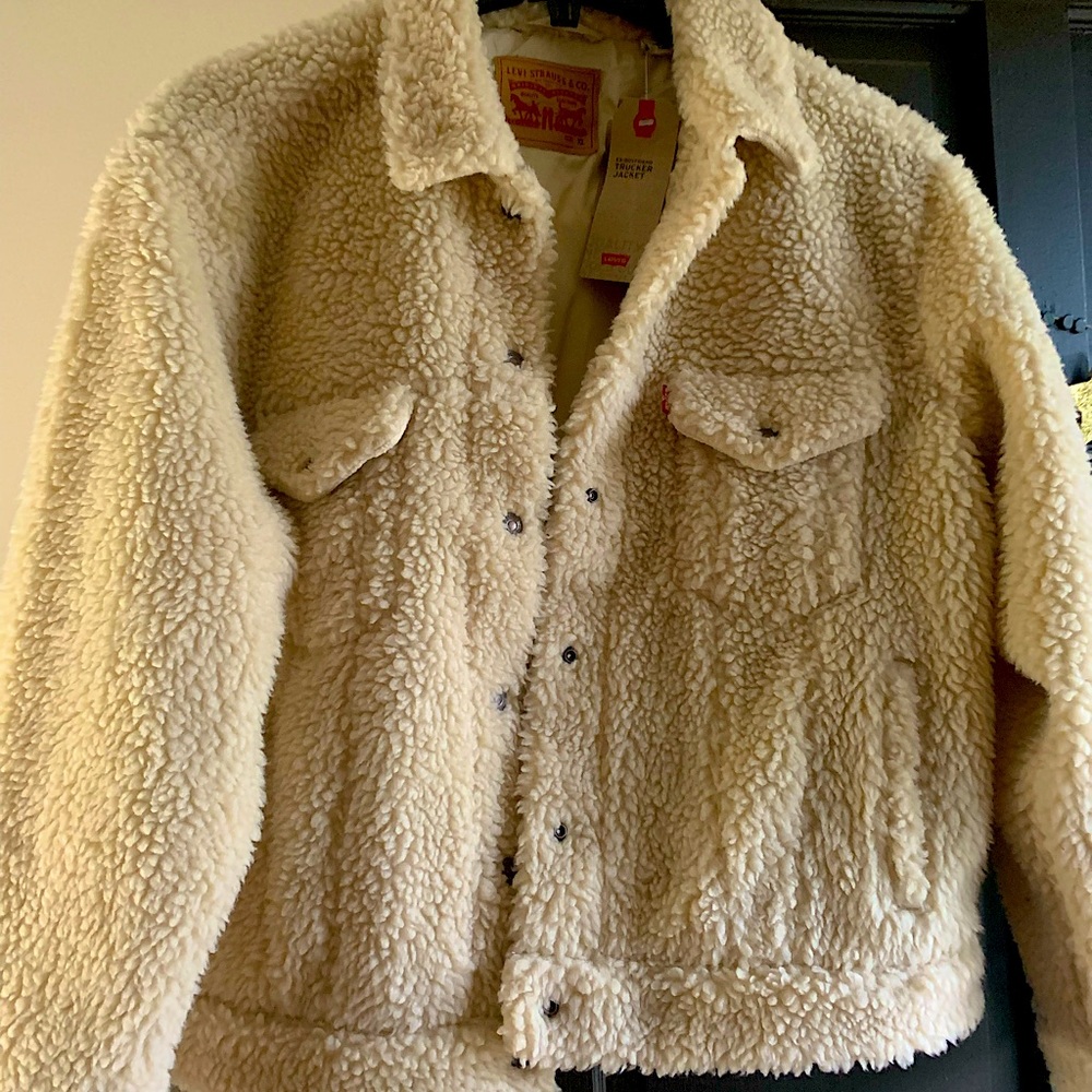 Levi Sherpa Jean style jacket